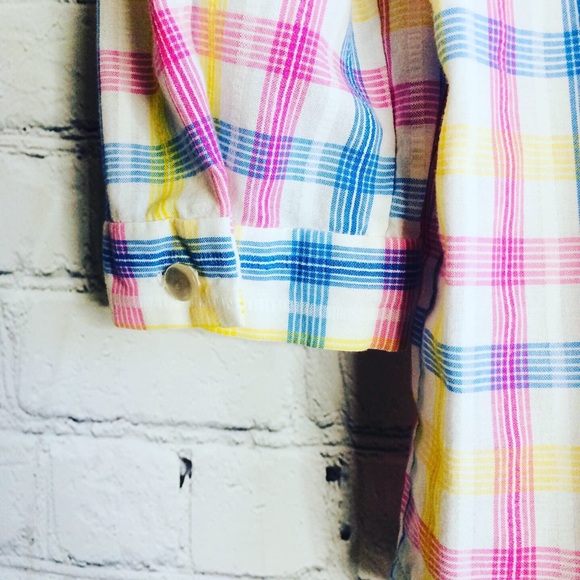 Vintage puff sleeves blouse - Picture 6 of 6